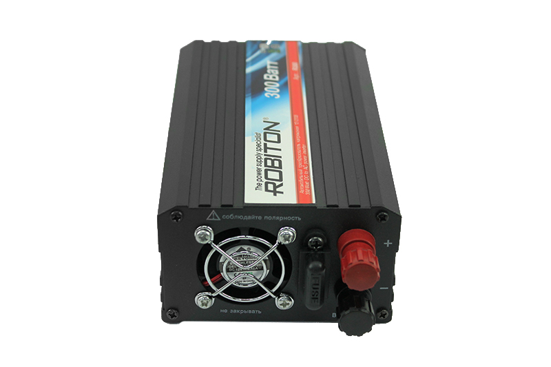 Инвертор 12V-220V ROBITON R300 300W с USB выходом фотография №3
