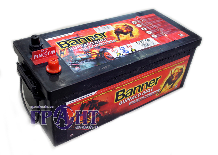 Аккумуляторная батарея BANNER Buffalo Bull SHD PRO 6СТ180 фотография №1