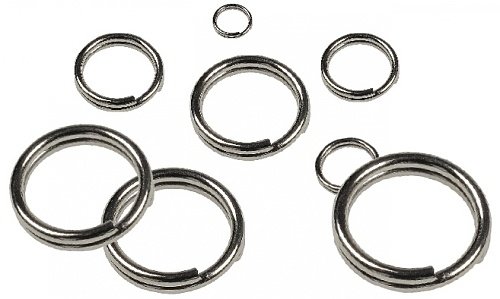 Кольцо заводное 52804 Split Ring Fine Wire №00, 4.5кг 24 штуки ow-52804-00 фотография №1