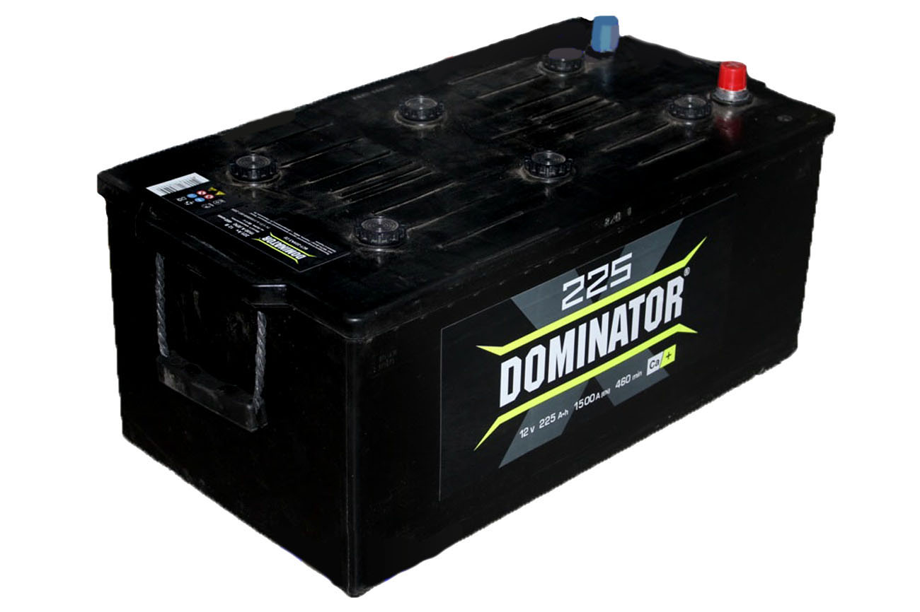 Аккумуляторная батарея DOMINATOR (+слева) 6СТ225//1100хБ фотография №1