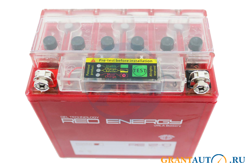 Аккумулятор мотоциклетный Red Energy RE12-10 YB9A-A YB9-B 12N9-4B-1 фотография №2