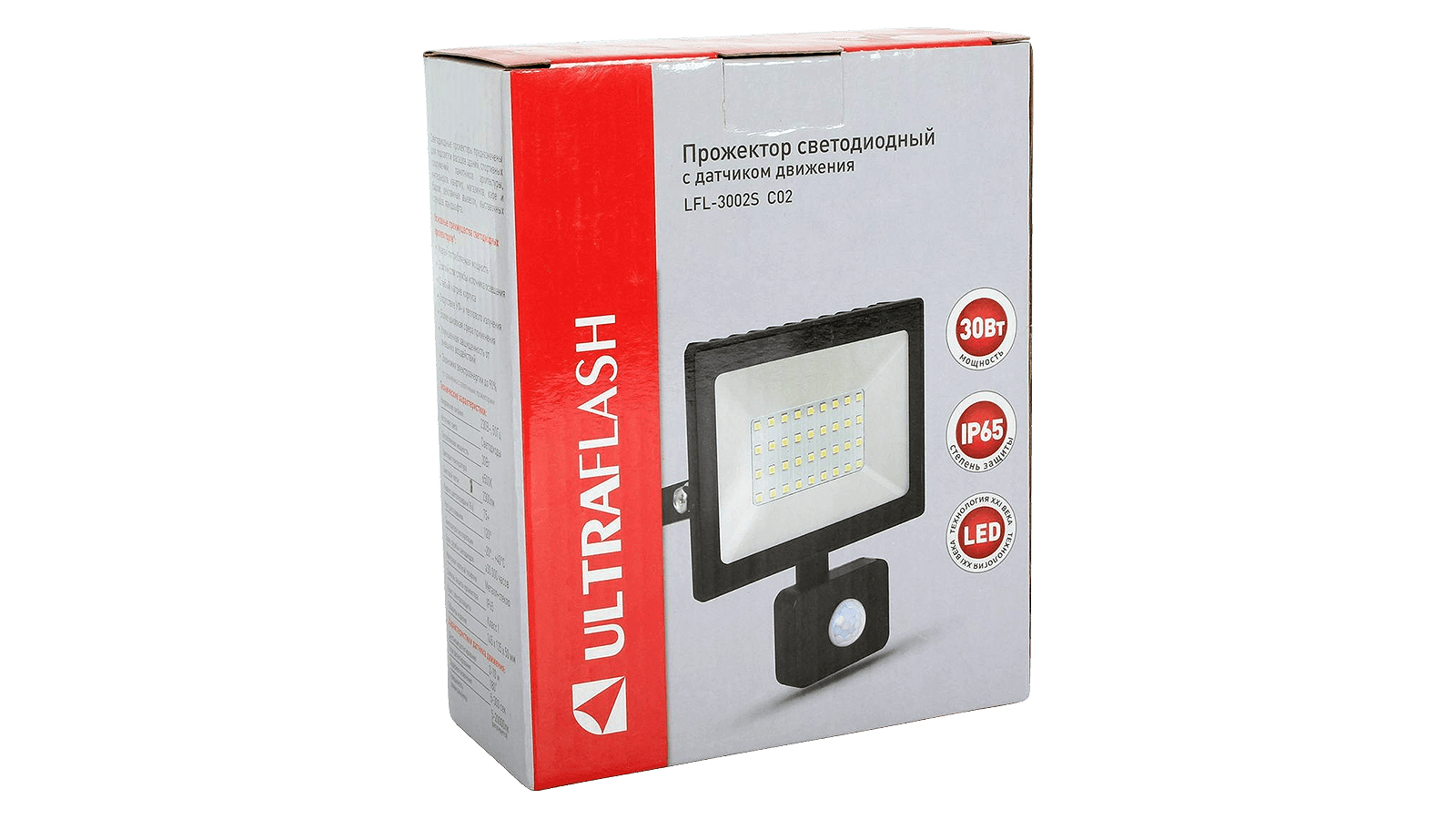 Прожектор Ultra Flash UF-FL5002 LED SMD Black 50W 6500K фотография №5