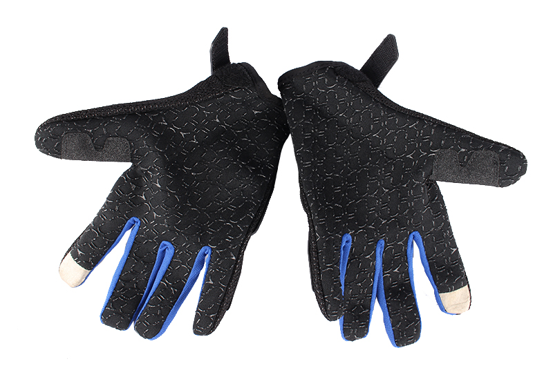 Перчатки защитные V005 синие L фотография №3