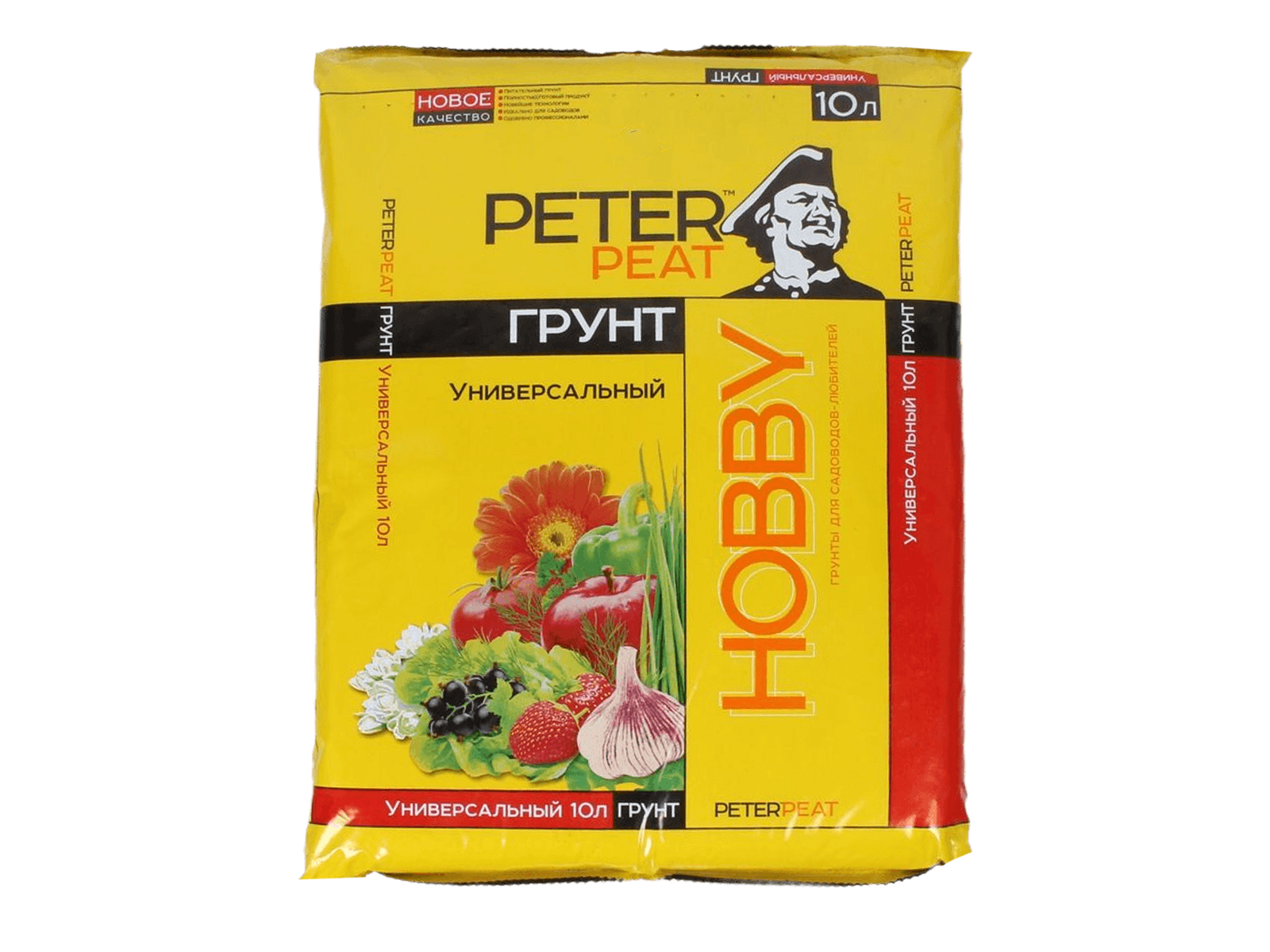 Грунт PETER PEAT Универсальный линия ХОББИ 10л фотография №1