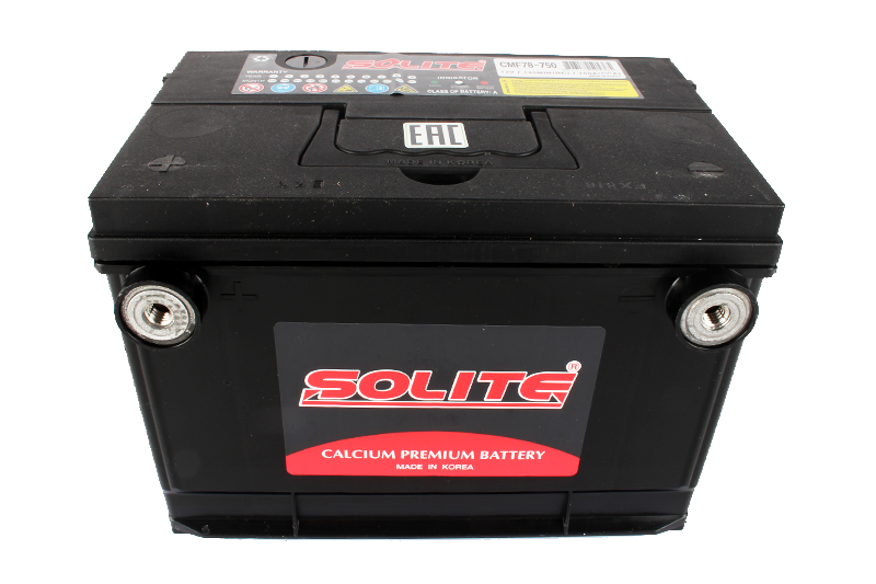 Аккумуляторная батарея SOLITE 78-750 боковые клеммы фотография №2