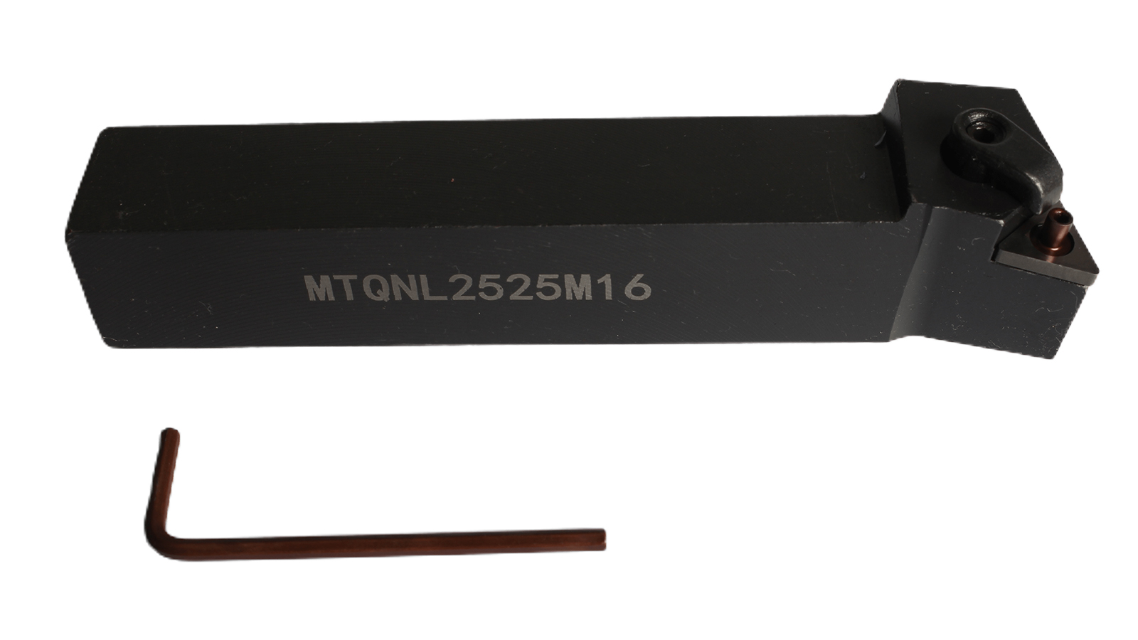 Резец токарный под сменные пластины для наружного точения 25мм MTQNL2525M16 фотография №4
