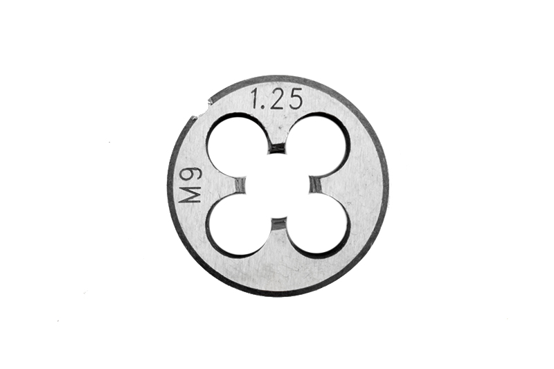 Плашка ЭВРИКА M09x1.25 25мм в пластиковом футляре фотография №1