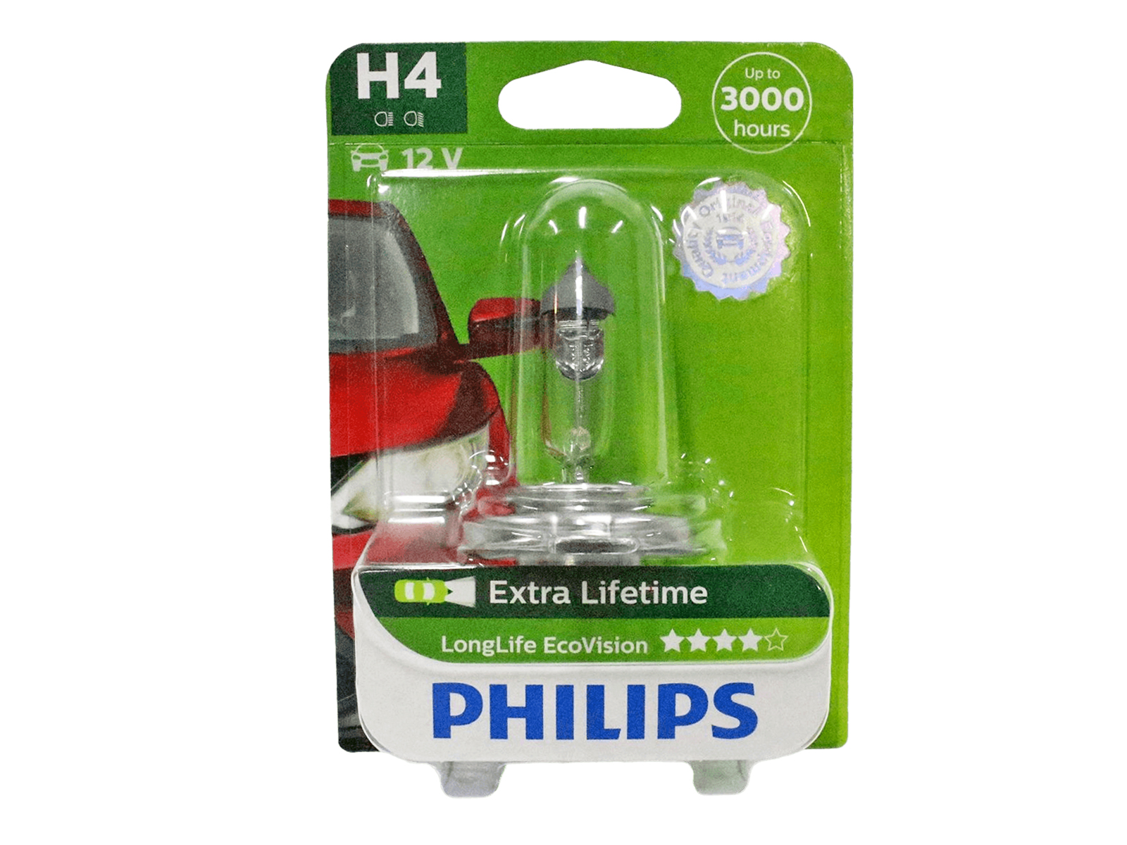 Лампа 12Vx60/55W H4 Philips LongLife EcoVision фотография №1