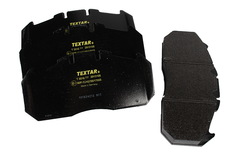 Колодки тормозные TEXTAR MAN TGA RENAULT Magnum передние/задние дисковые 4шт. фотография №2