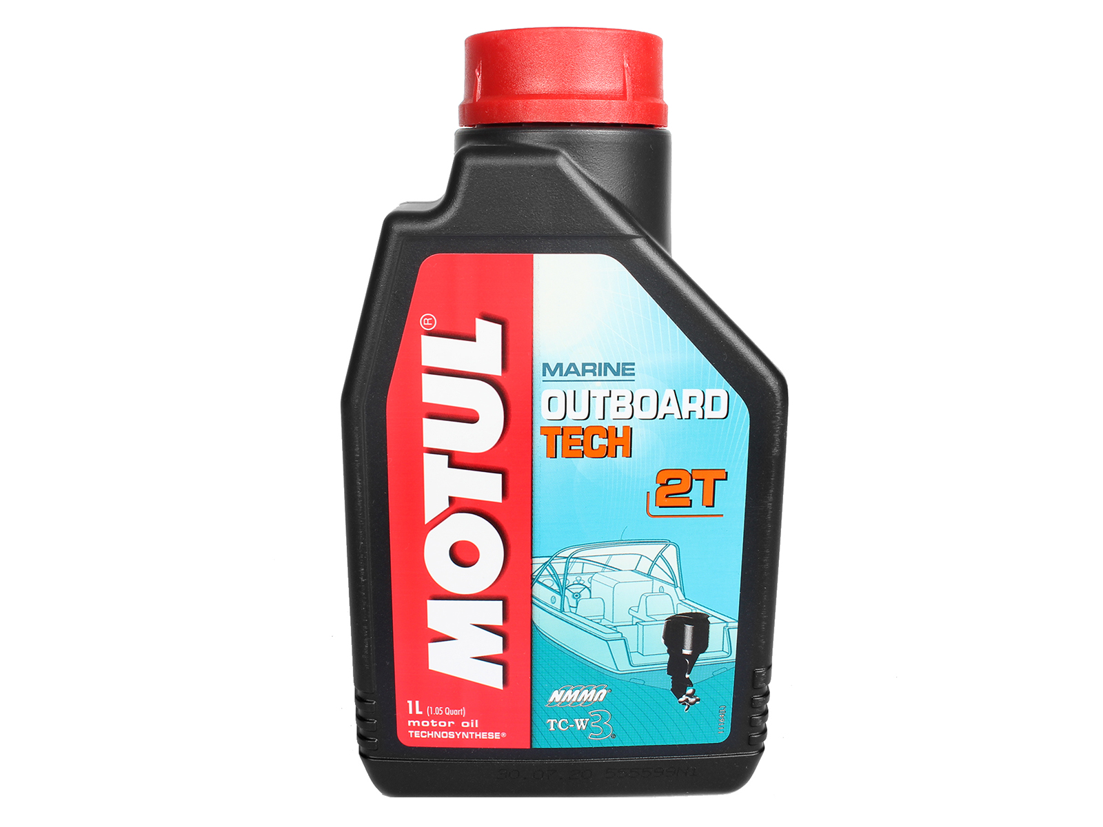 Масло моторное MOTUL OUTBOARD TECH 2T 1л фотография №1