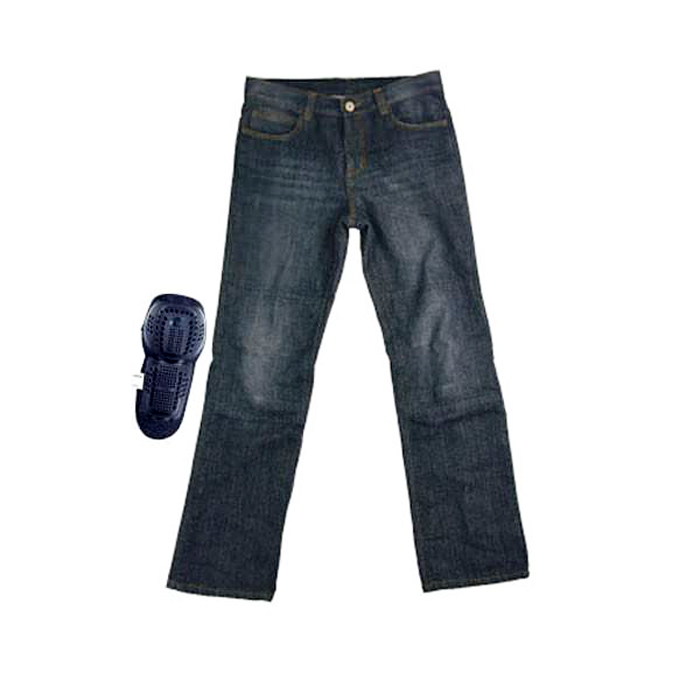 Штаны мото  Komine PK-715 kevlar jeans black XL фотография №1