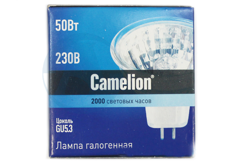 Лампа галогенная Camelion JCDR 50W 220V  50мм фотография №1