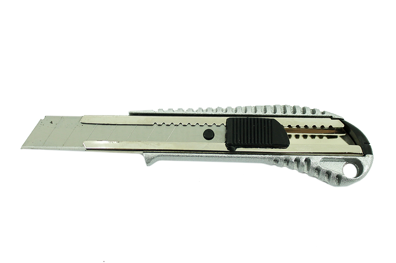 Нож усиленный FIT 18 мм металлический корпус фотография №1