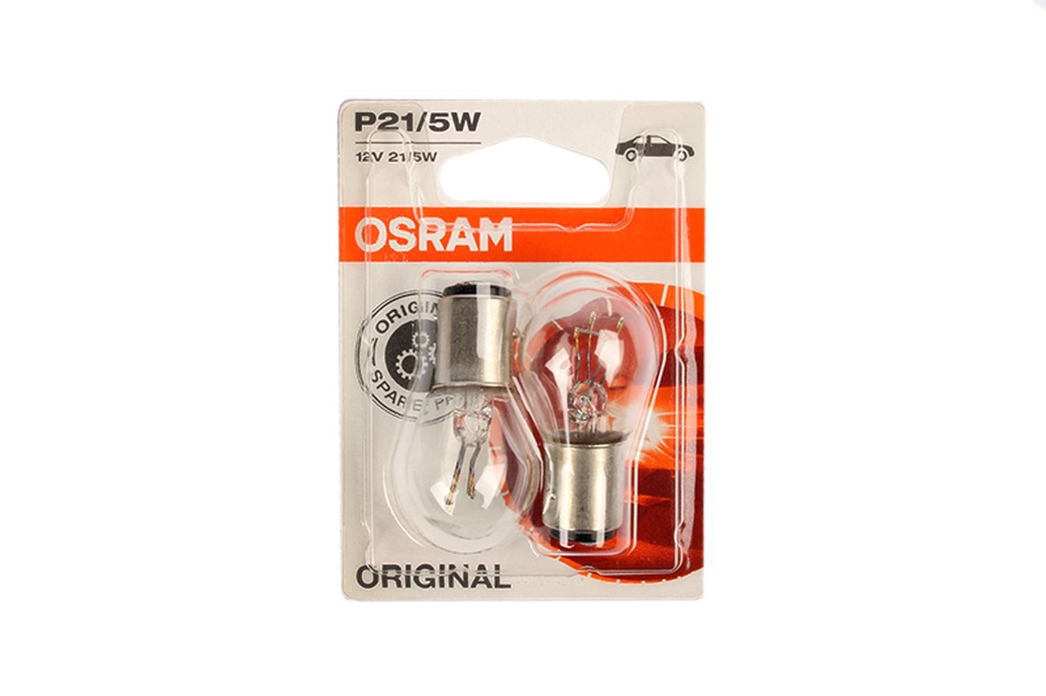 Лампа 12Vx21/5W OSRAM 2 штуки фотография №1