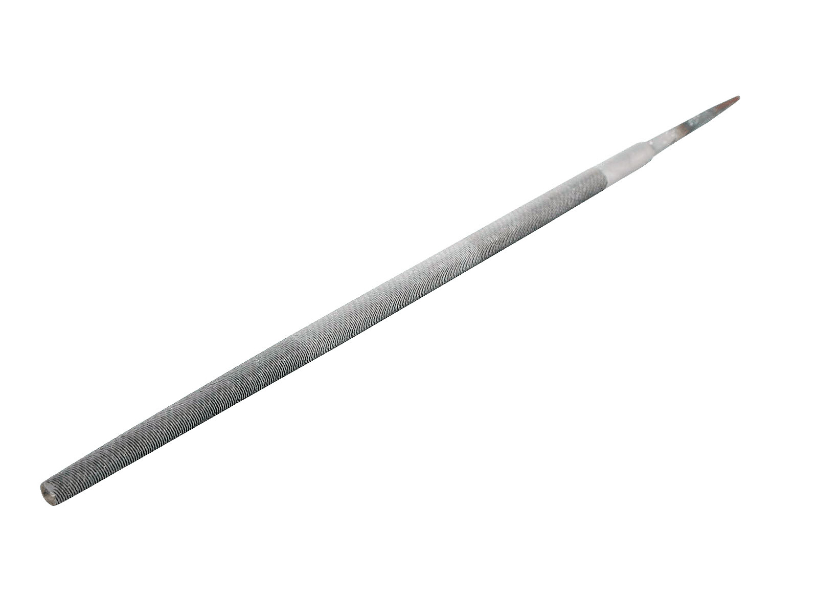 Напильник по металлу круглый 250 мм №3 (без ручки) фотография №2
