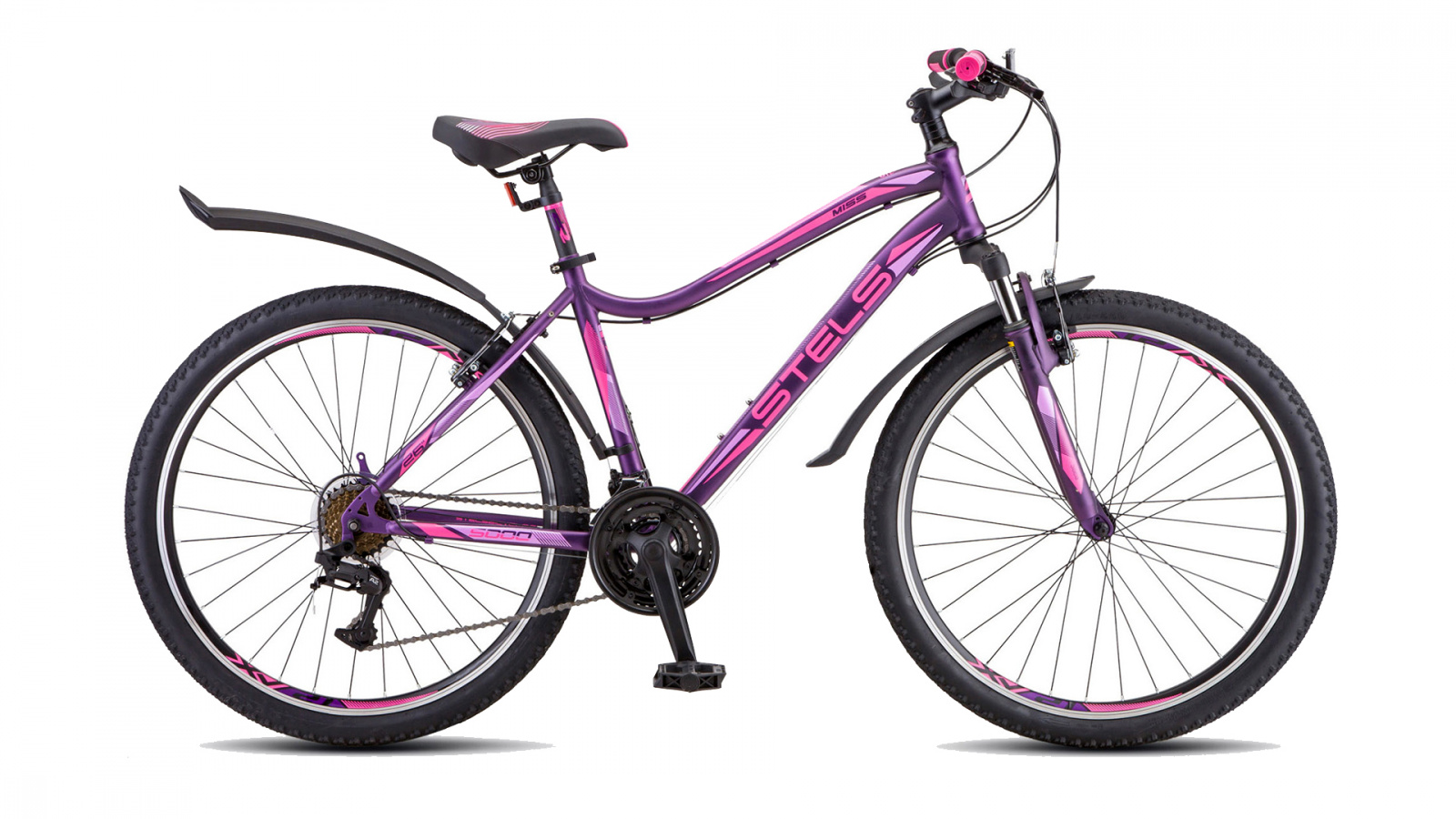 Велосипед STELS MISS-5000 V041 Пурпурный фотография №1