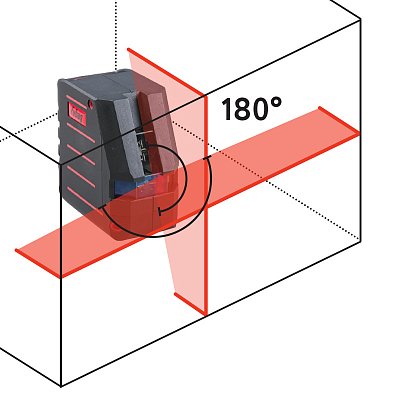 Уровень лазерный FUBAG с набором аксессуаров Crystal 20R VH Set фотография №6