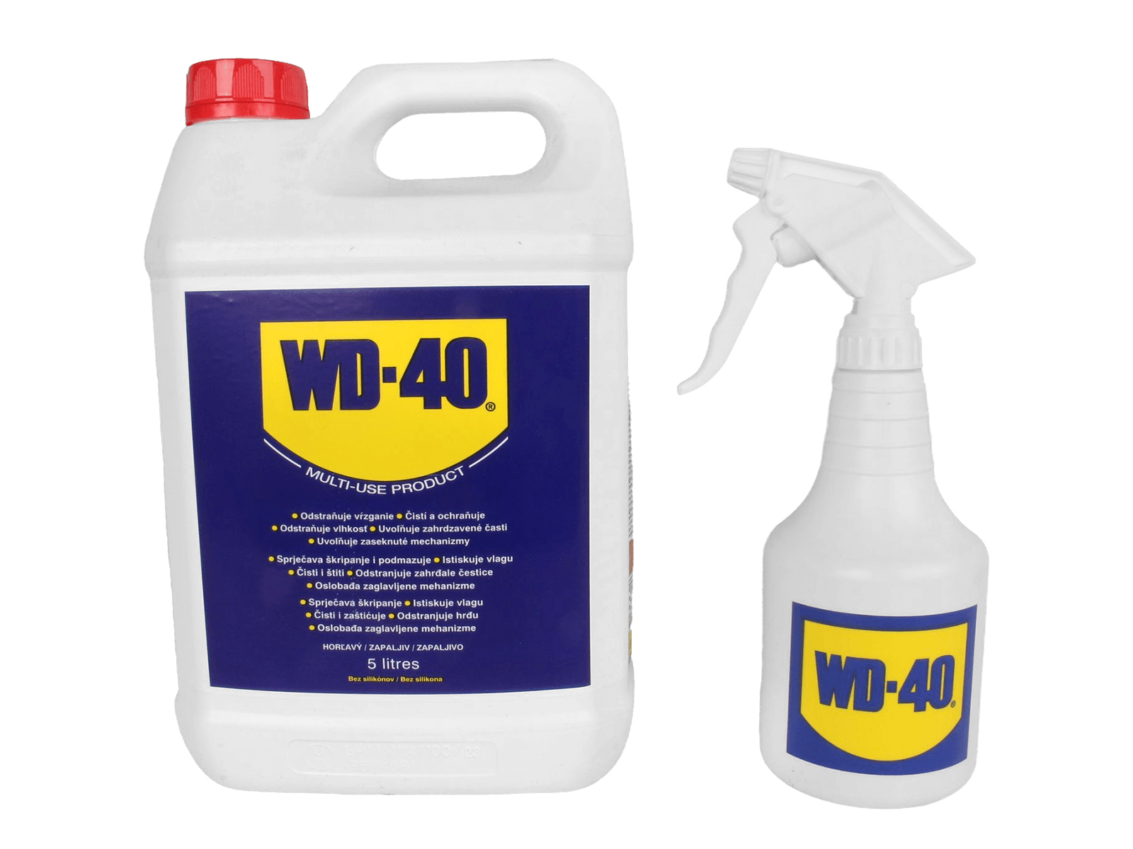 Жидкость универсальная WD-40 5л фотография №1