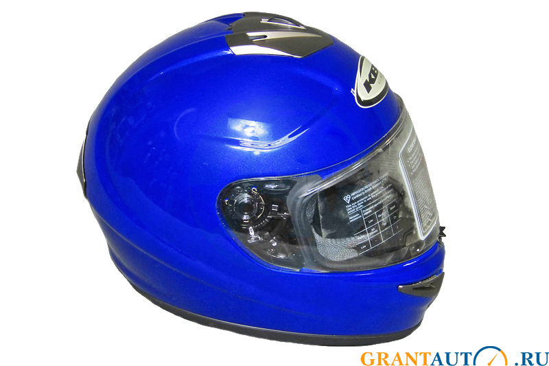 Шлем интеграл KBC VR-3 Stealth синий M фотография №1
