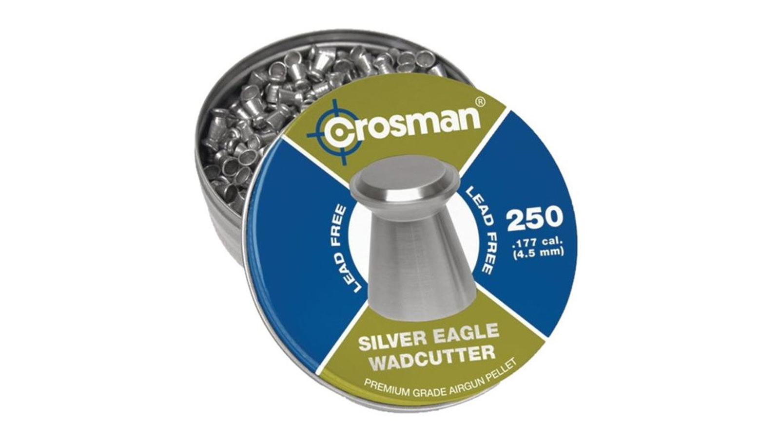 Пули Crosman Silver Eagle 4,5мм 250 шт. фотография №1