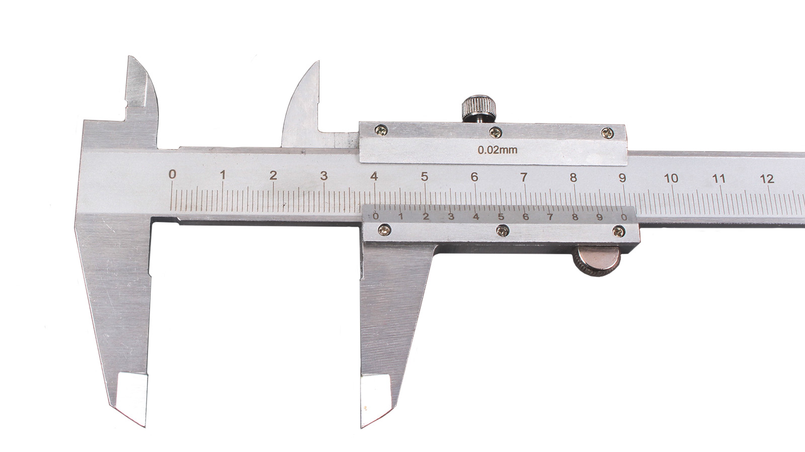 Штангенциркуль ROCKFORCE 0-150мм, 0.02мм в пластиковом футляре с глубиномером фотография №4