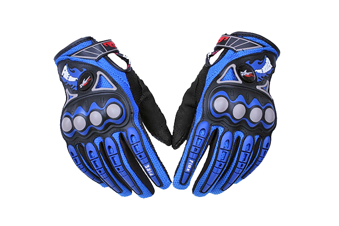 Перчатки защитные Pro-Biker MCS-23 синие M фотография №1