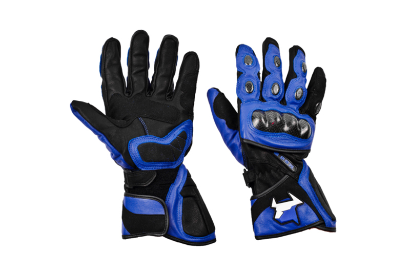 Перчатки рейсинговые R5 (синие) (Размер (7) XL) фотография №1